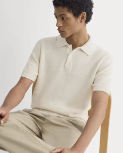 Seed Stitch Polo