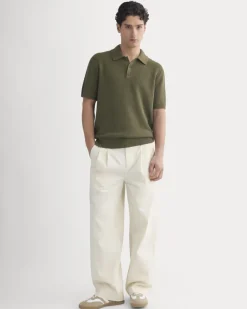 Seed Stitch Polo