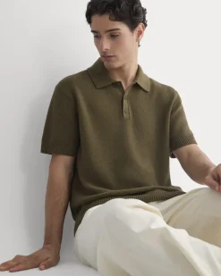 Seed Stitch Polo