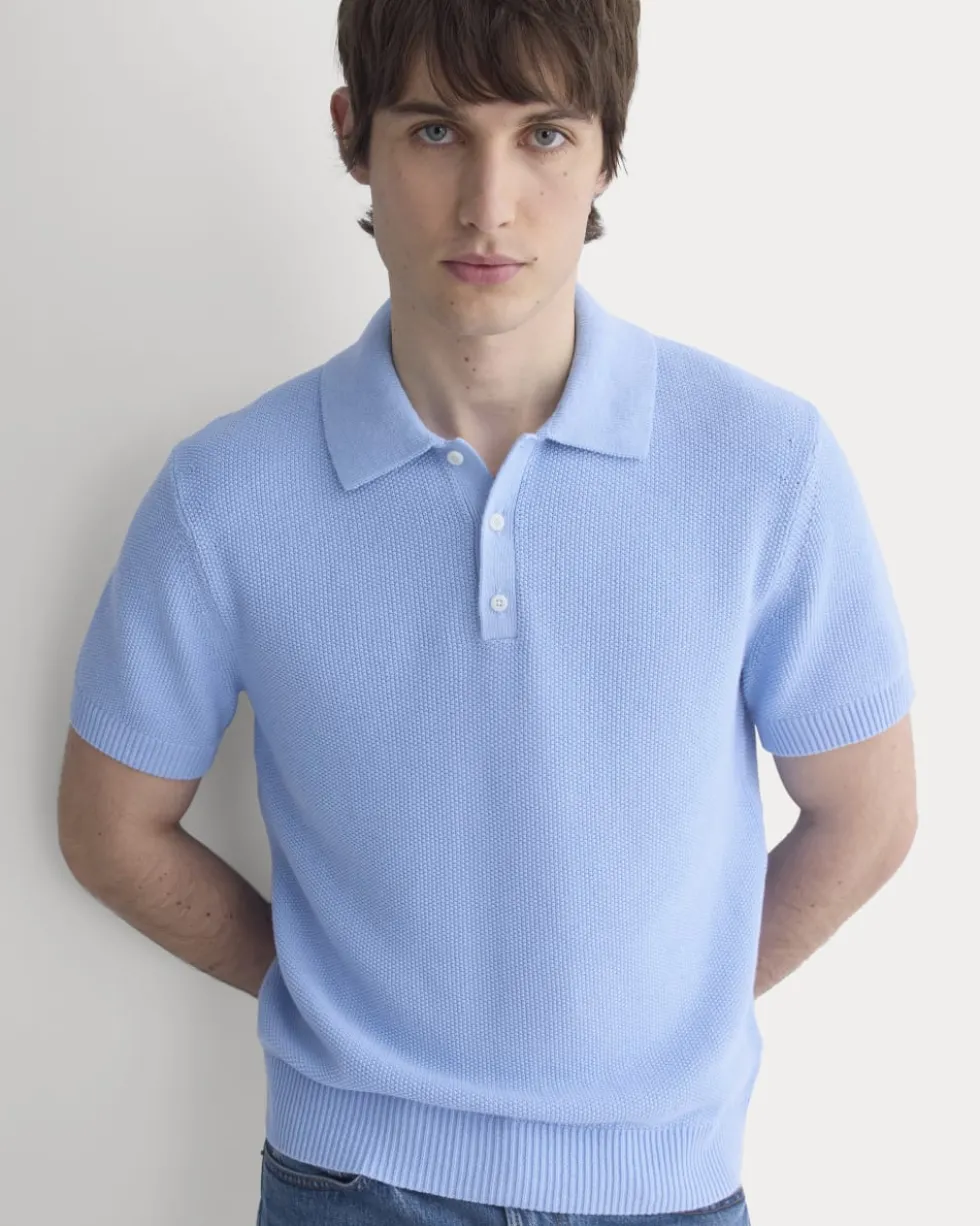 Seed Stitch Polo