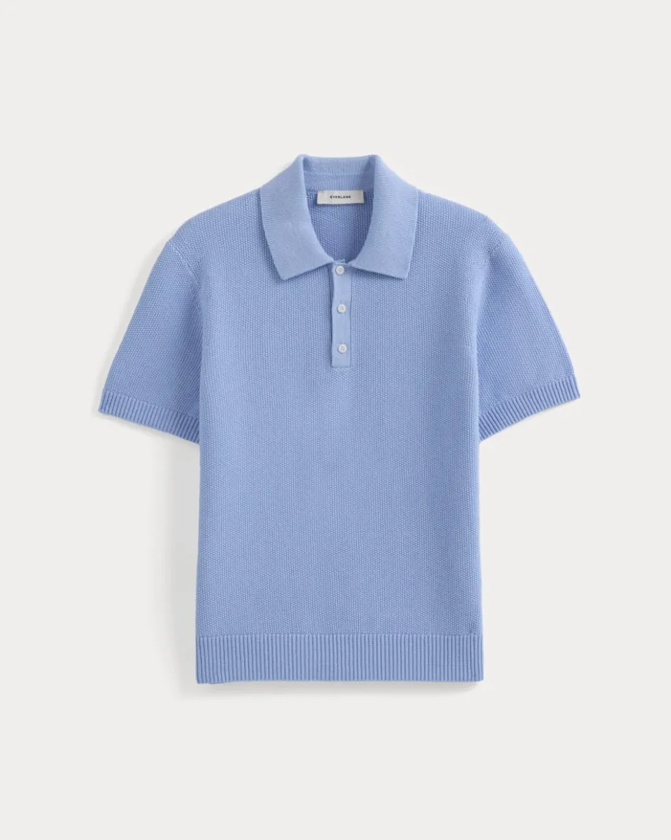 Seed Stitch Polo