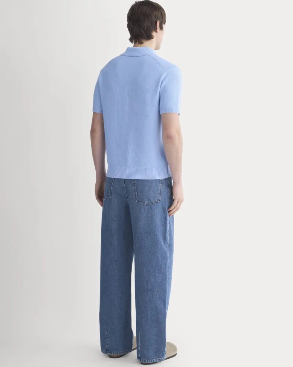 Seed Stitch Polo