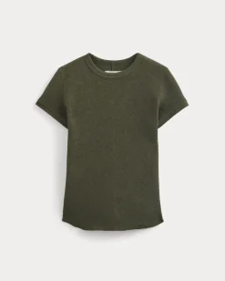 Shrunken Tee in Cozy Waffle