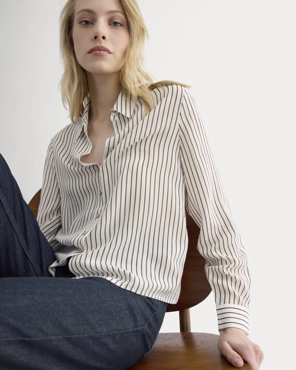 Shrunken Top in Washable Silk