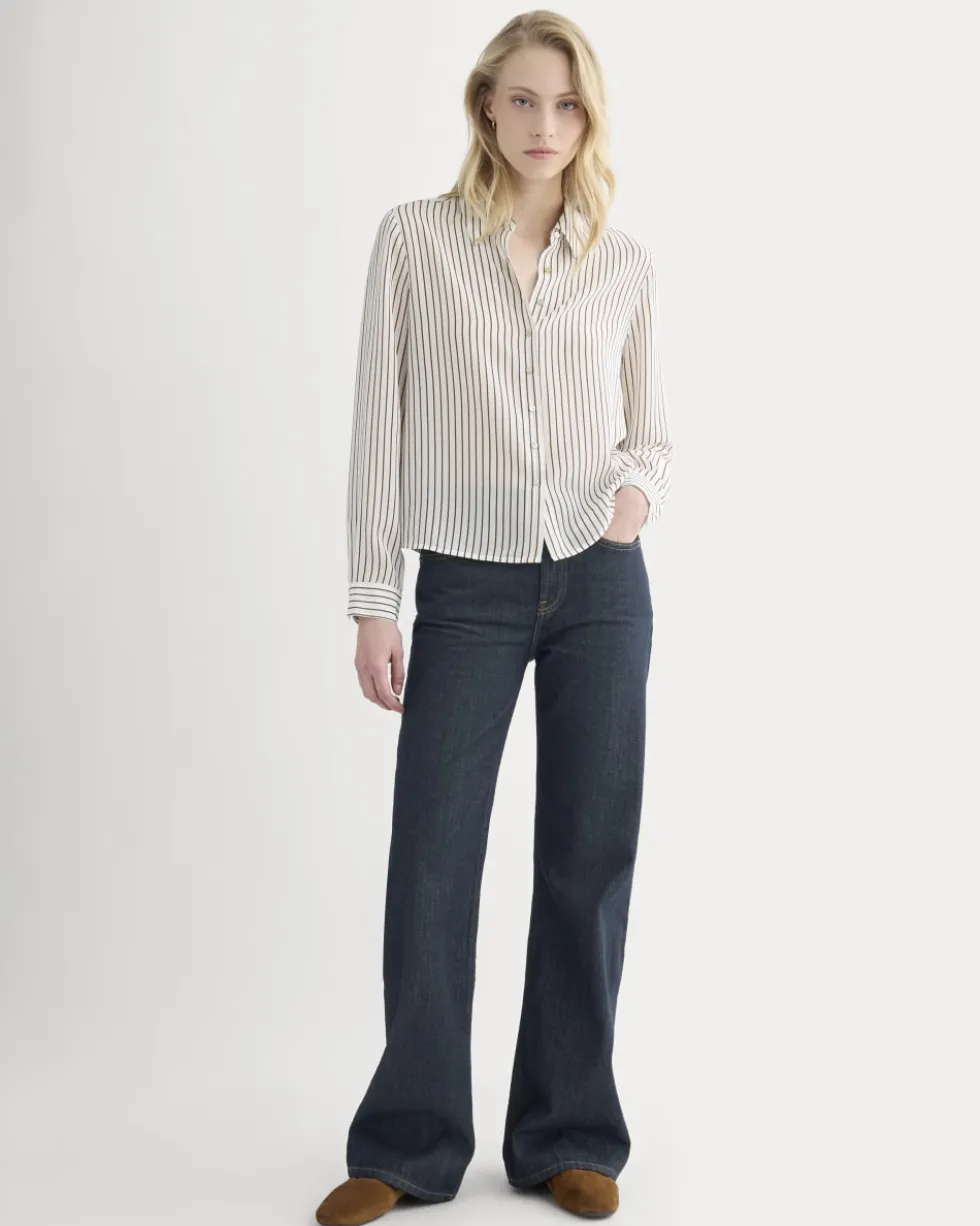 Shrunken Top in Washable Silk