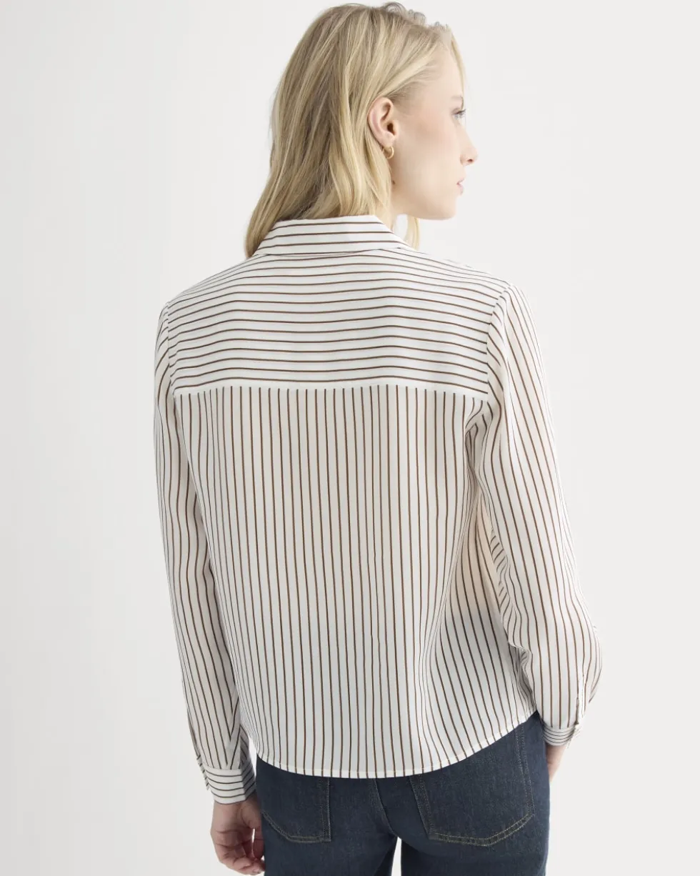 Shrunken Top in Washable Silk