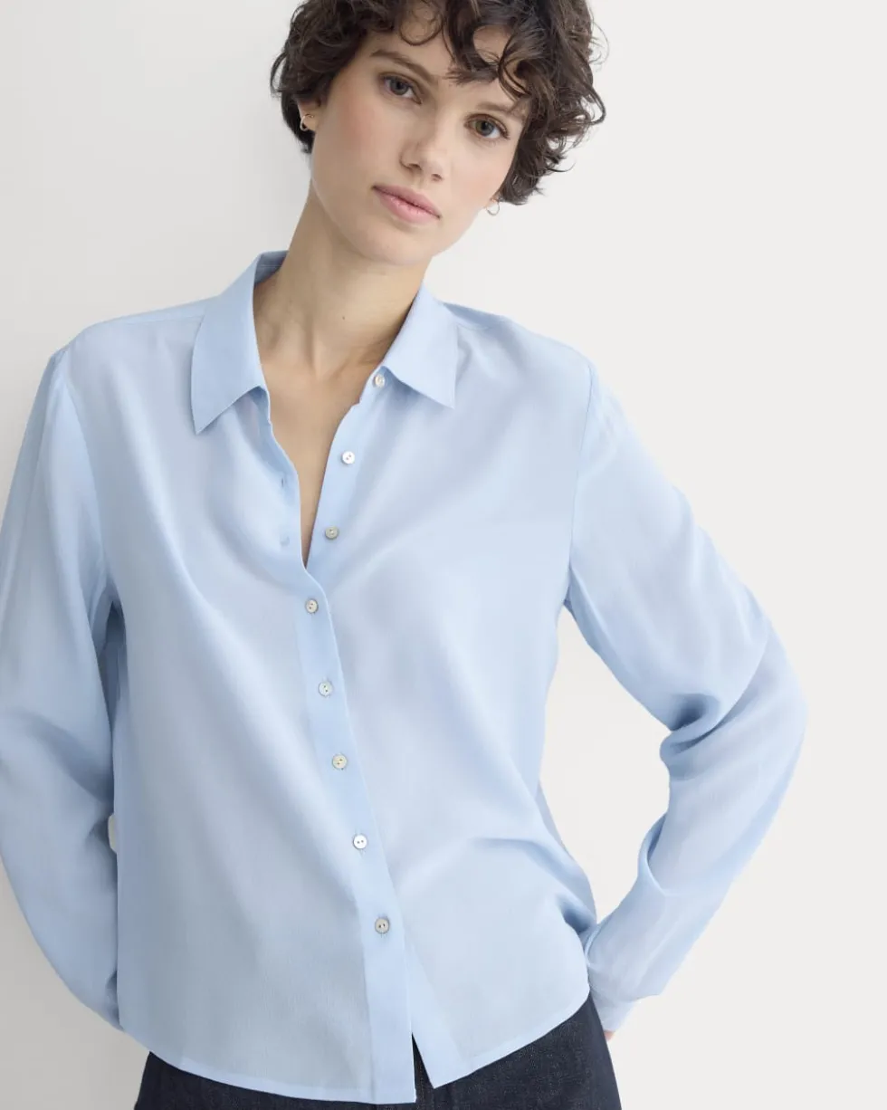 Shrunken Top in Washable Silk