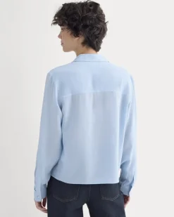 Shrunken Top in Washable Silk