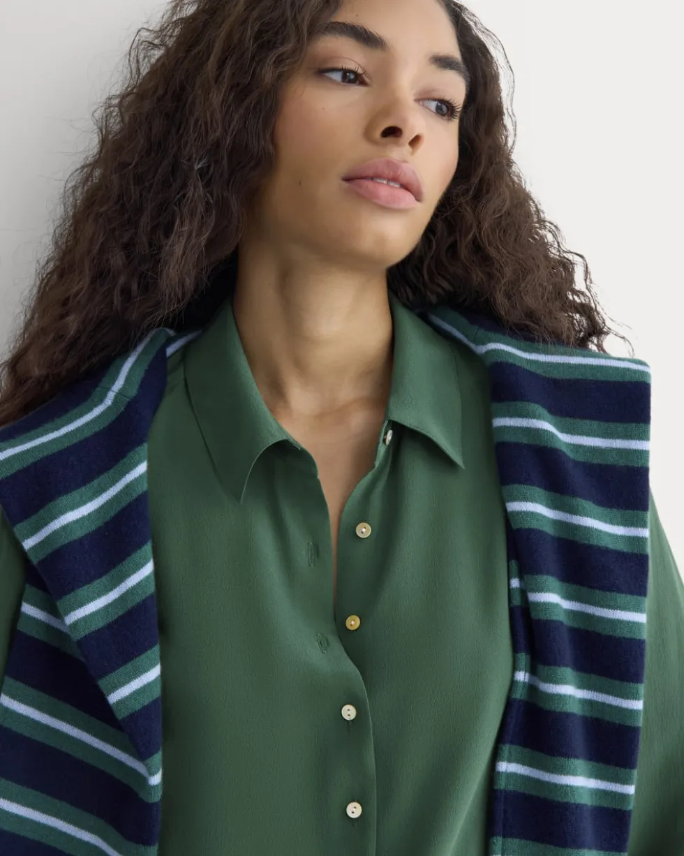 Shrunken Top in Washable Silk