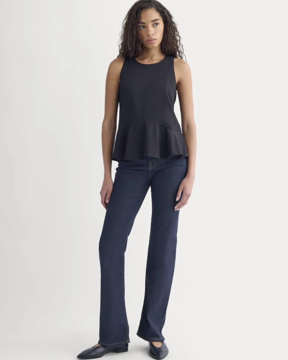 Sleeveless Peplum Top