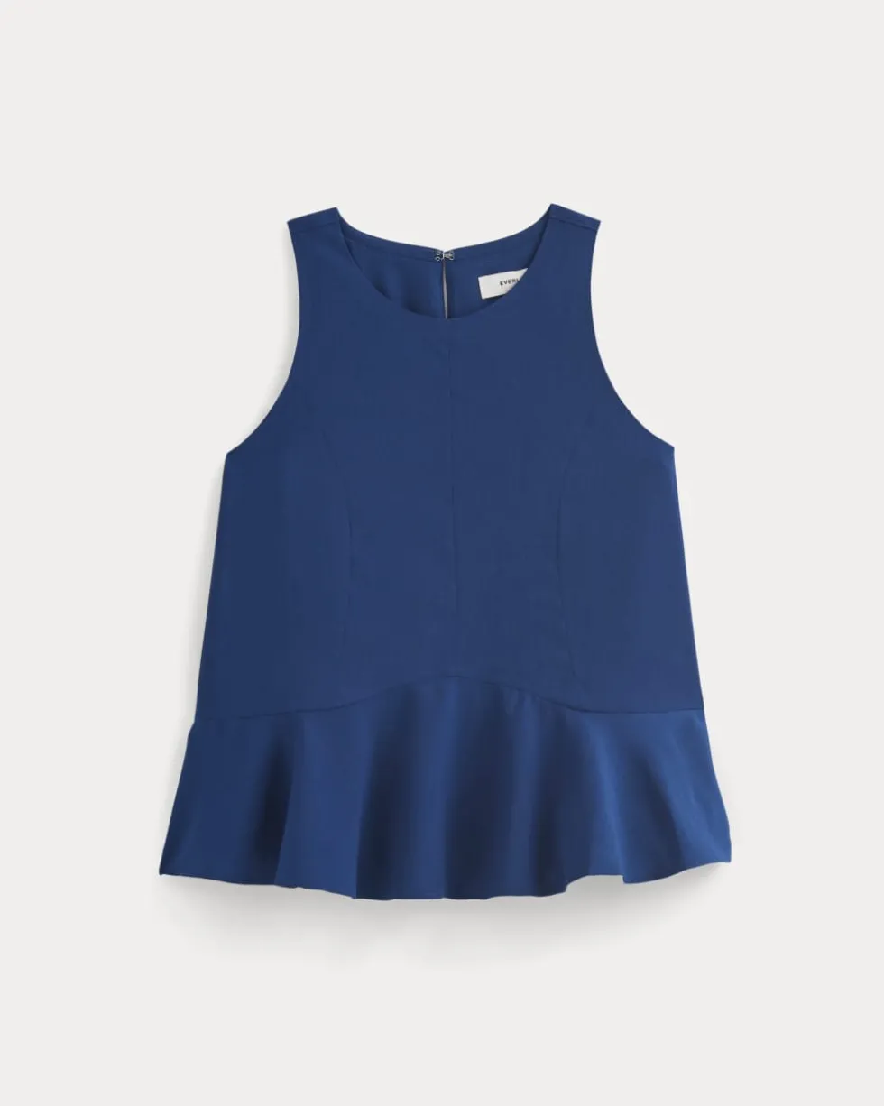Sleeveless Peplum Top