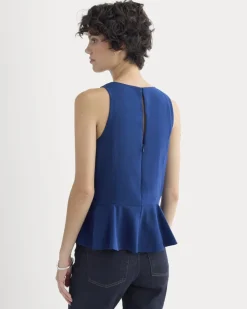 Sleeveless Peplum Top