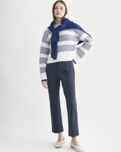 Slim Trouser in Ponte