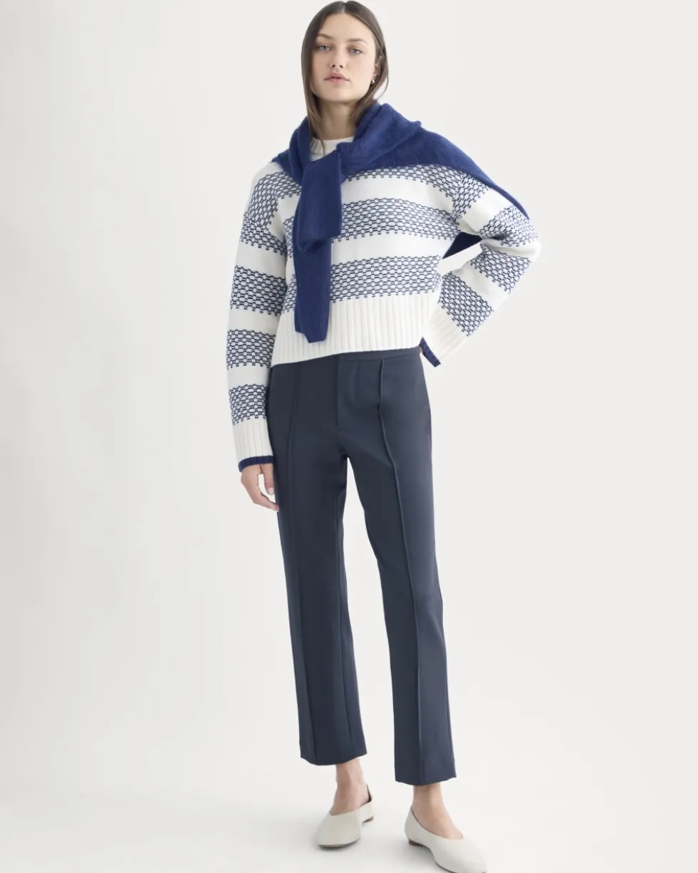 Slim Trouser in Ponte