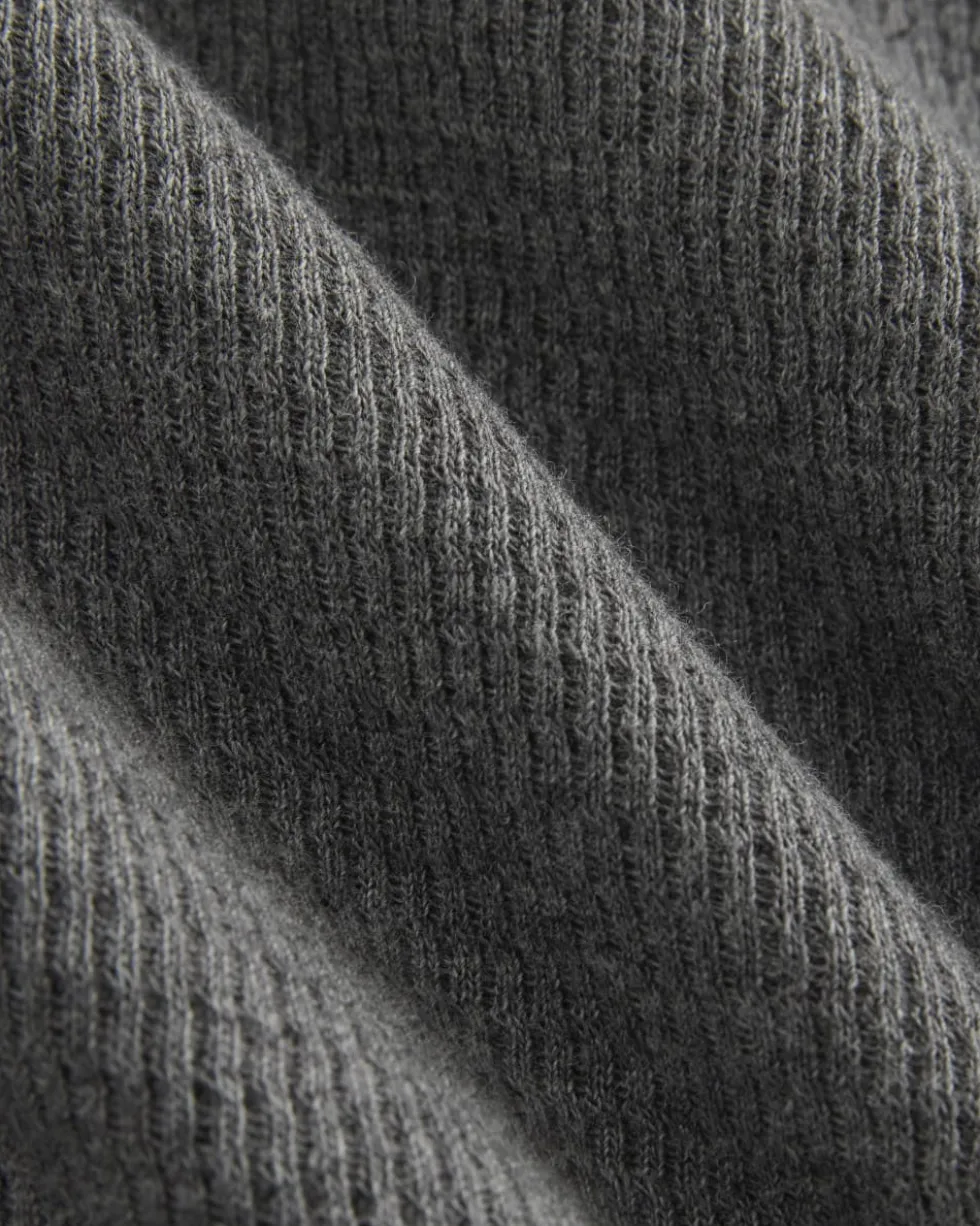 Slim-Fit Crew in Cozy Waffle