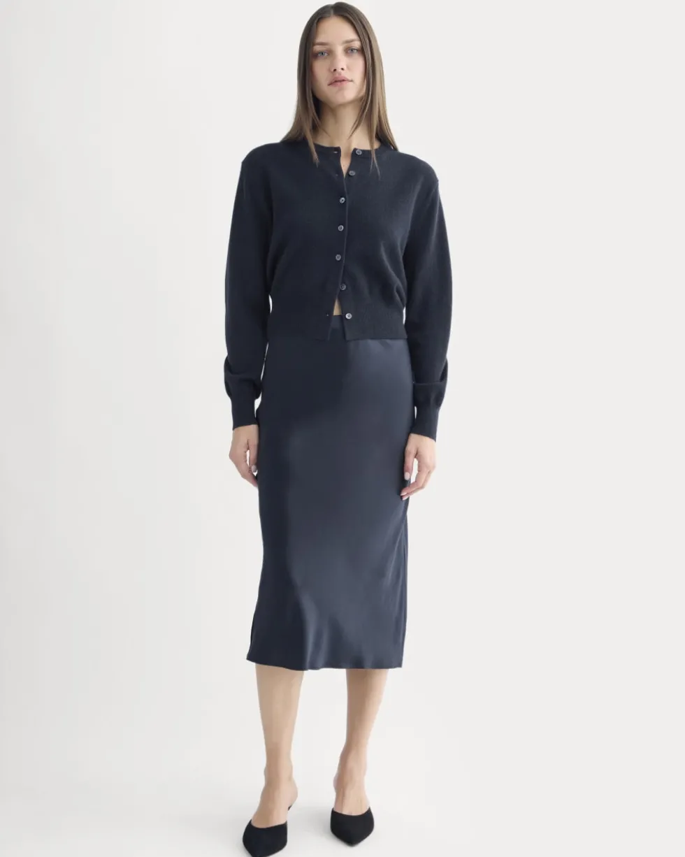 Slip Skirt in Silk Charmeuse