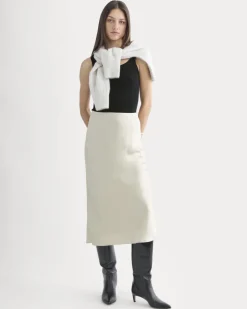 Slip Skirt in Silk Charmeuse