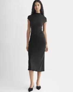 Slip Skirt in Silk Charmeuse