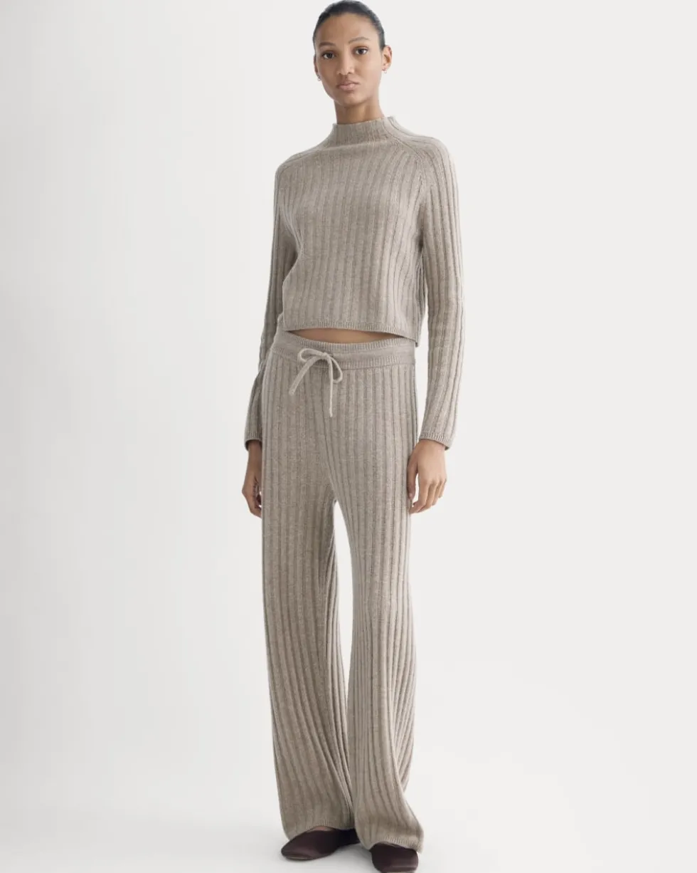 Straight-Leg Pant in Wool Cashmere