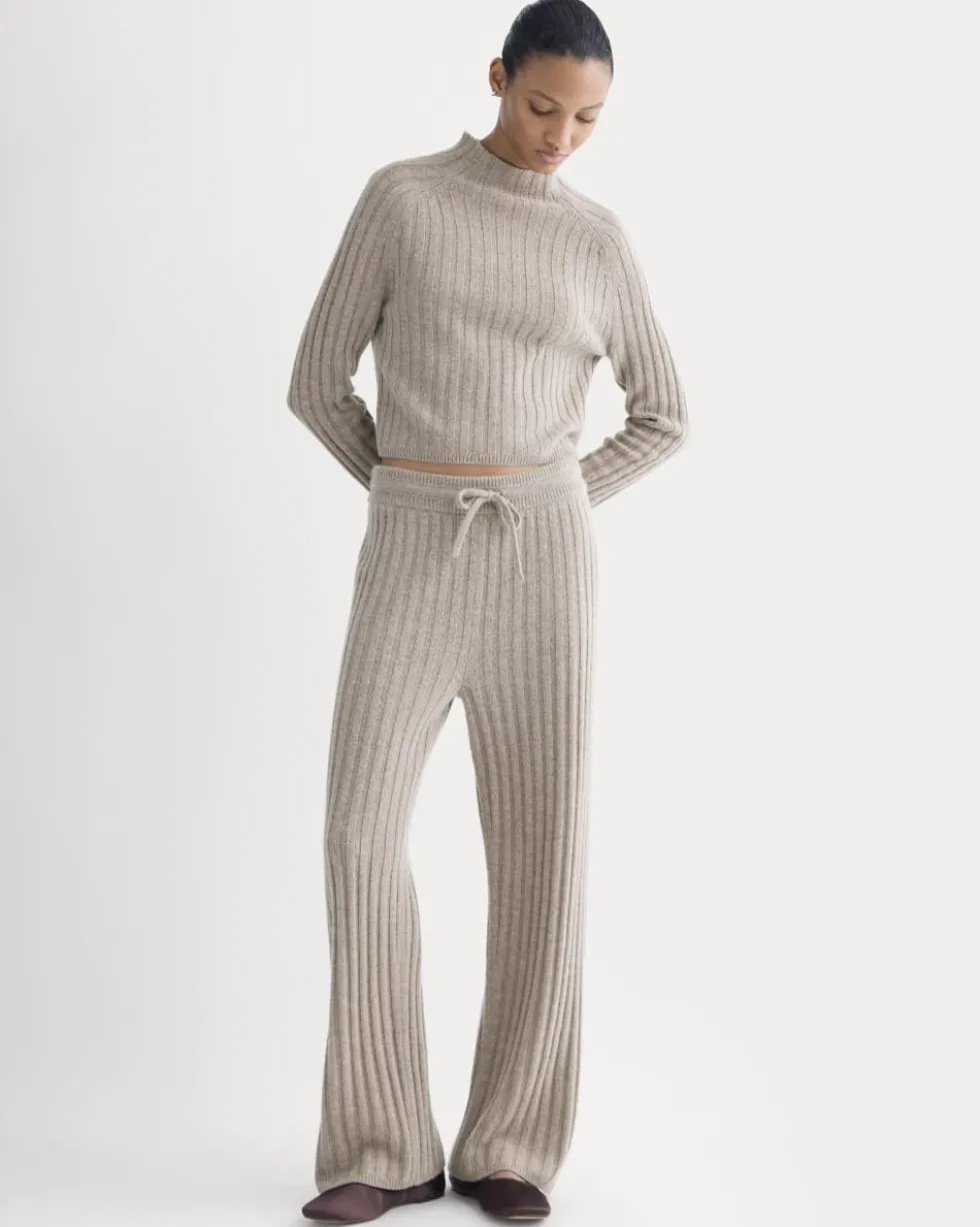 Straight-Leg Pant in Wool Cashmere