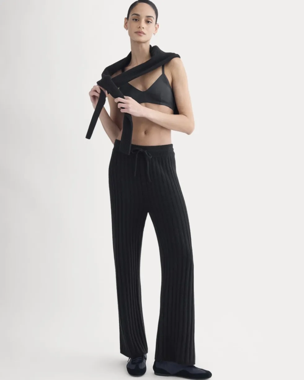 Straight-Leg Pant in Wool Cashmere