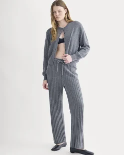 Straight-Leg Pant in Wool Cashmere