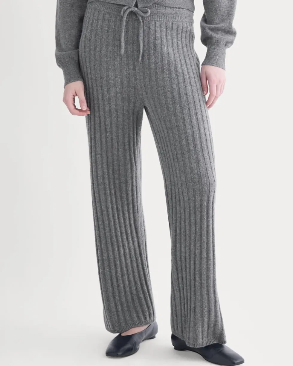 Straight-Leg Pant in Wool Cashmere