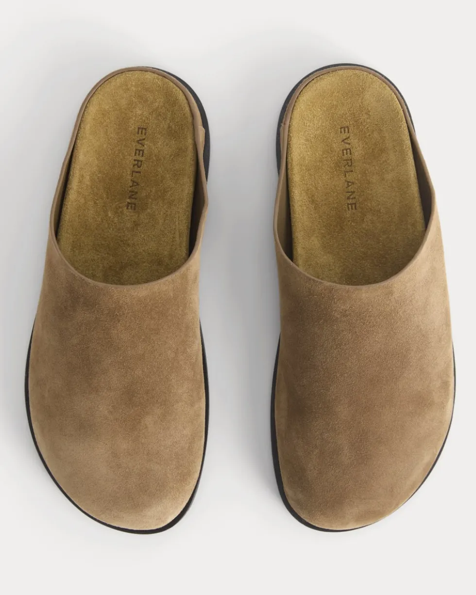 Suede Clog