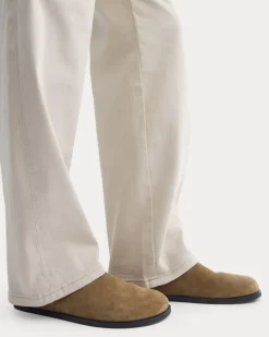 Suede Clog
