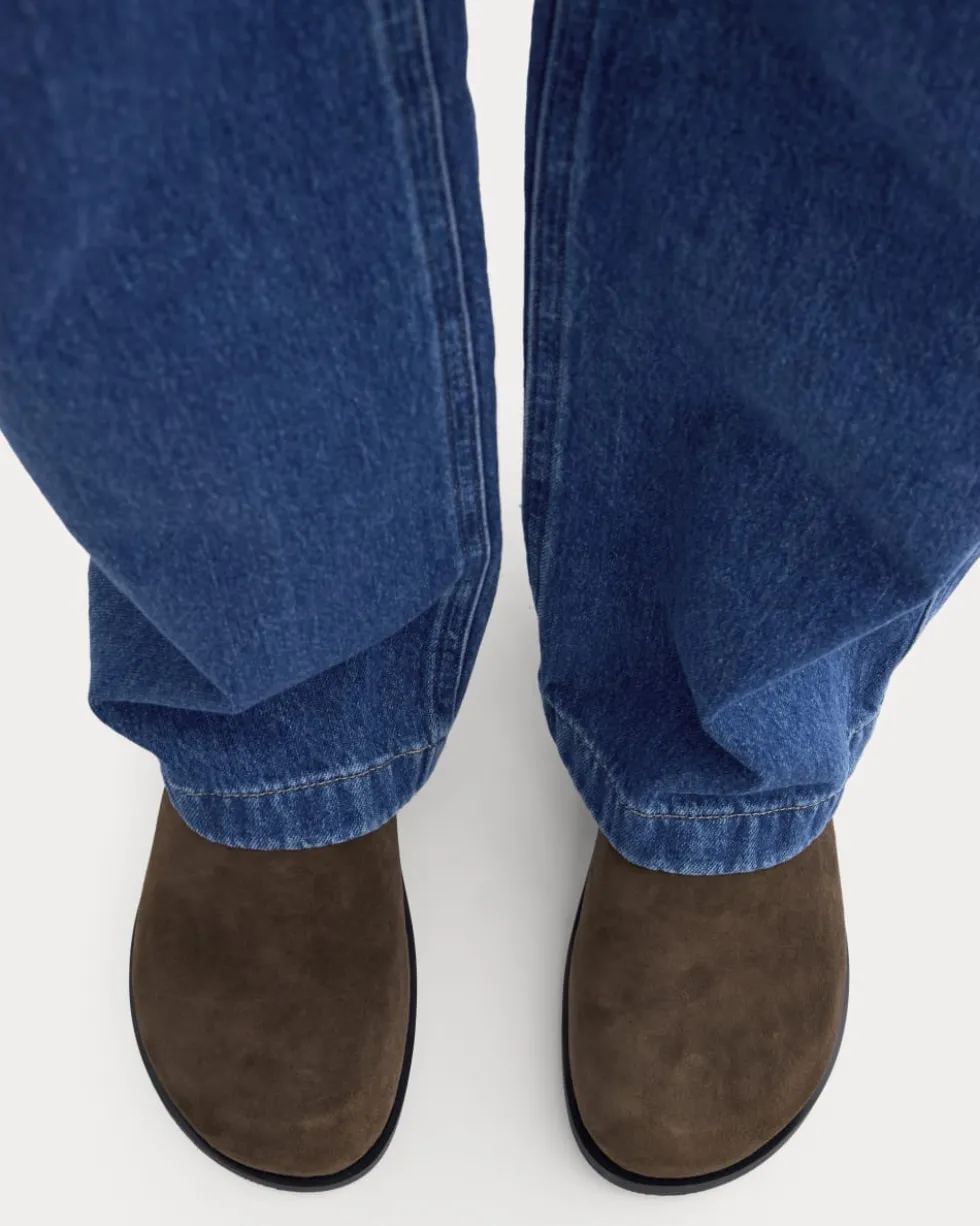 Suede Clog
