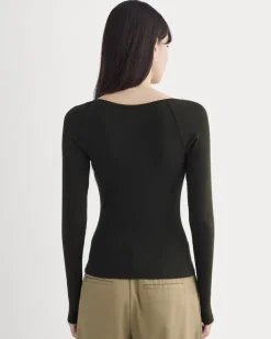 Sweetheart-Neck Top in Butterluxe
