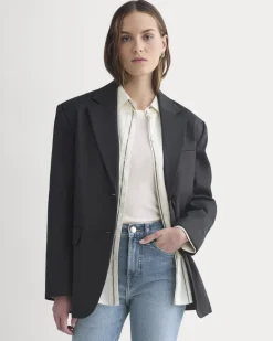 Tailored Drape Blazer