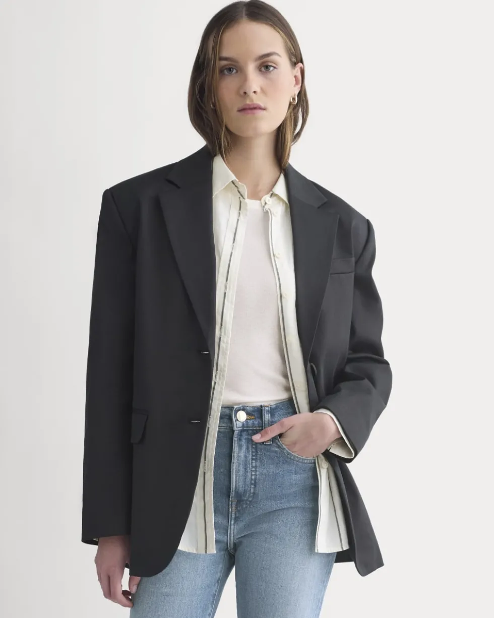Tailored Drape Blazer