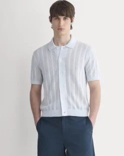 Textured Knit Resort Shirt