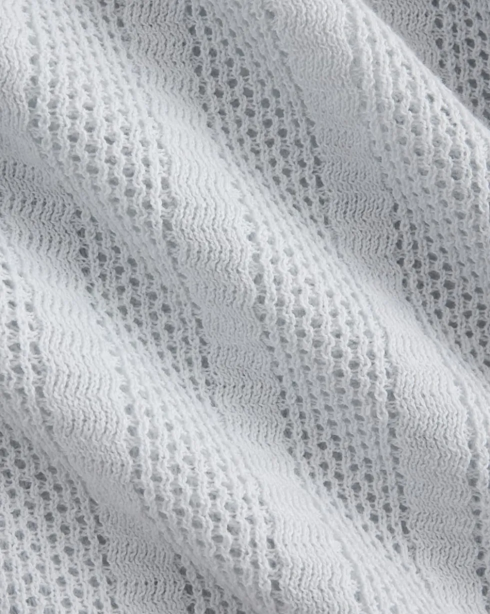 Textured Knit Resort Shirt