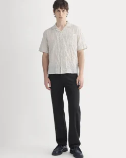 Textured Voile Resort Shirt