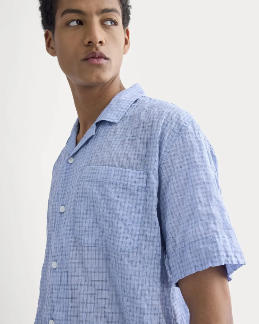 Textured Voile Resort Shirt