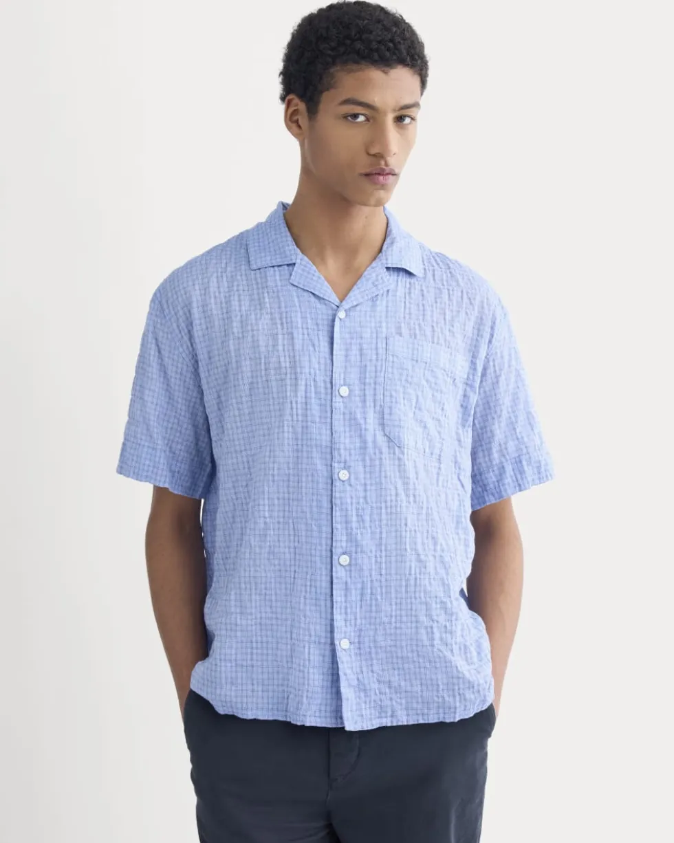 Textured Voile Resort Shirt
