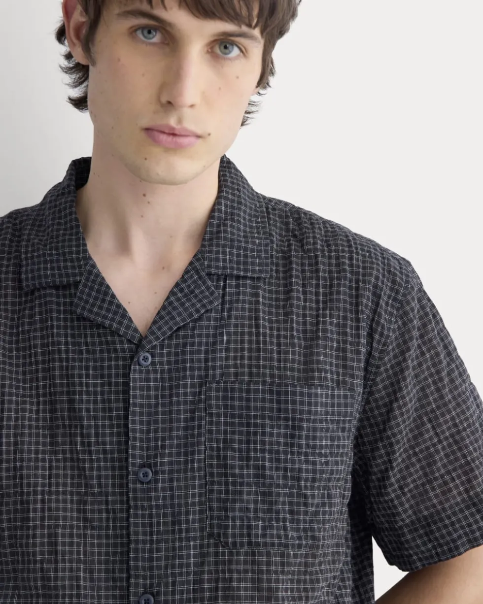 Textured Voile Resort Shirt