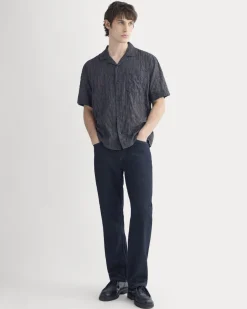 Textured Voile Resort Shirt