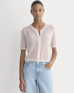 The Air Alpaca™ Short-Sleeve Cardigan