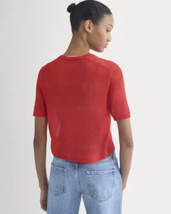The Air Alpaca™ Short-Sleeve Cardigan