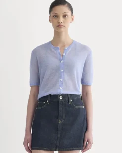 The Air Alpaca™ Short-Sleeve Cardigan