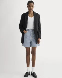 The A-Line Denim Short