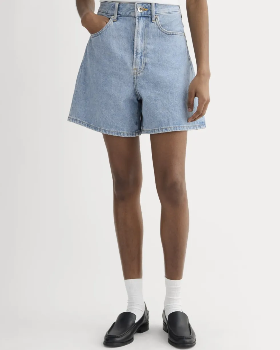 The A-Line Denim Short