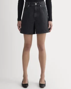 The A-Line Denim Short