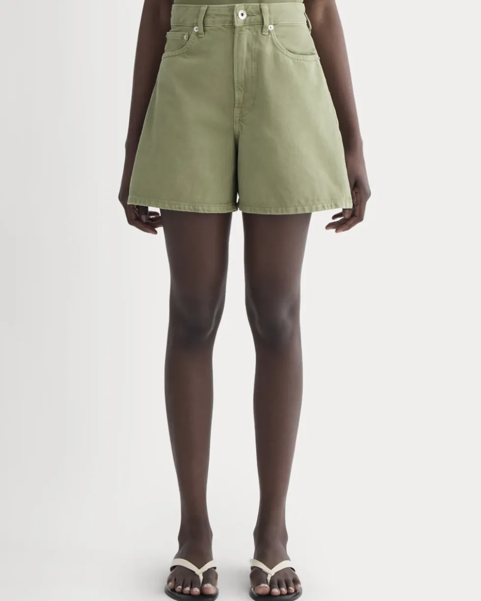 The A-Line Denim Short