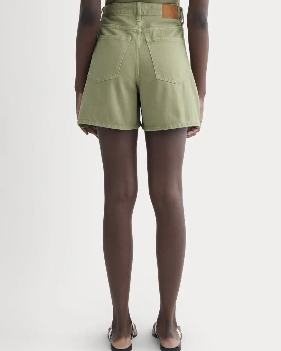 The A-Line Denim Short