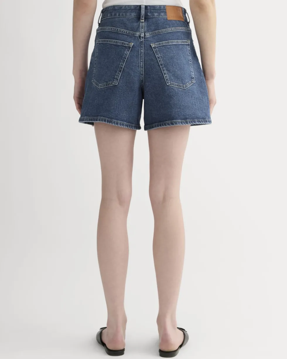 The A-Line Denim Short