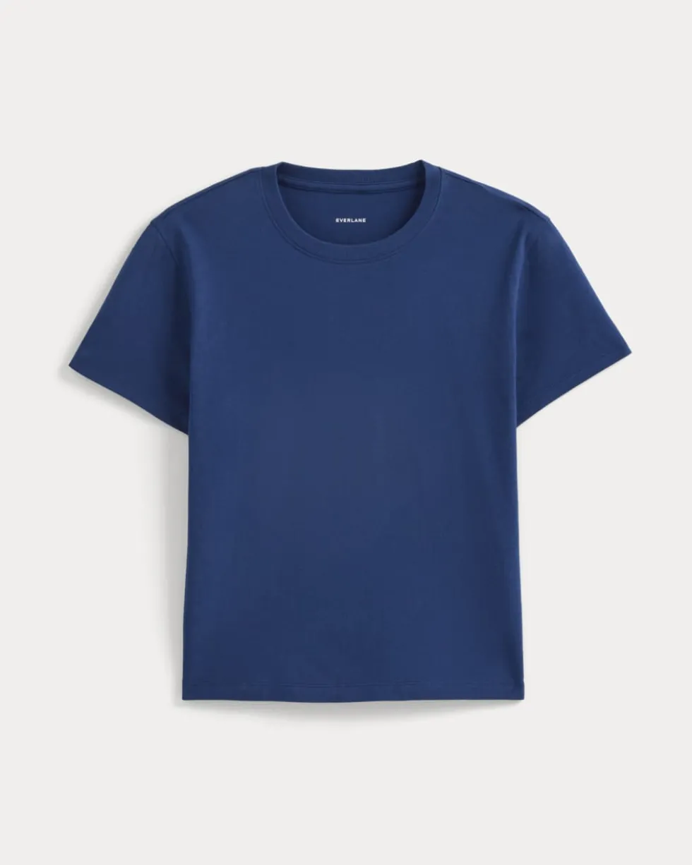 The Box-Cut Tee in Essential Cotton